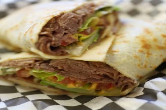 Roast Beef Crepe