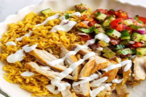Shawarma Meal with Rice