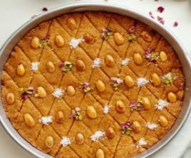 Basbousa (Two pieces)