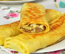 Meat Mix Crepe