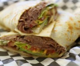 Roast Beef Crepe