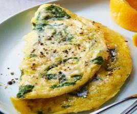 Spinach Omelette